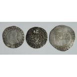English silver hammered pieces, Edward IV First Reign, Light Coinage groat, London Quatrefoils at