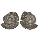 Aethelstan King of all England 924-939, large fragment 60%, obverse:- Diademed bust right, to edge