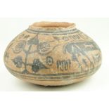Indus Valley circa 3200-2000 B.C. terracotta pot with deer motif 160 mm