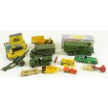 Diecast. A collection of Dinky, Corgi & Matchbox toys (some boxed), including Dinky Supertoys Medium