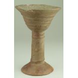 Ancient near east circa 1000 B.C. amlalsh culture ritual chalice 180 mm