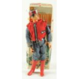 Captain Scarlet original doll / figure by Pedigree 1967, doll in excellent condition, with gun & cap