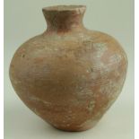 Ancient Roman circa 100 A.D. legionary terracotta wine jar 110mm