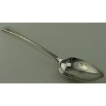 Large Old English gravy spoon hallmarked for Stephen Adams, London 1801. Weight 3.75oz approx