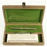 Parker 75 limited edition R.M.S. Queen Elizabeth Pen, with certificate, contained in original fitted