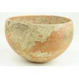 Ancient Roman circa 100 A.D. legionary terracotta bowl 150 x 80mm