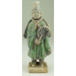 Chinese Ming dyansty circa 1368–1644 A.D. attendant figurine