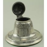Liberty Cymric type (not stamped Cymric) silver inkwell - apparently this design is attributed to