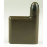 Montblanc interest. A scarce square ink bottle (bakelite ?) stamped to top 'Mont Blanc', stamped