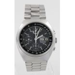 Gents Omega Speedmaster circa 1978/9 (sn 41920791) The black dial with three black subsidiary