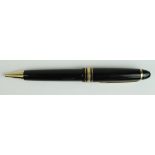 Montblanc Meisterstuck black ballpoint pen (Serial no, PP1028812)