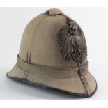 Imperial German Colonial Pith Helmet a scarce early example, for service in Overseas Colonies.