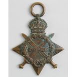 1915 Star named 2940 Pte F V King 7-London R. Killed In Action 18/5/1915. Lived South Norwood, On