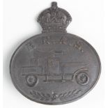 Badge - original Royal Naval Air Service bronze badge.