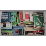 Shoebox of mixed old Cigarette Packets (qty)