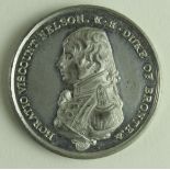 Nelson / Trafalgar interest a 100th Anniversary medallion. NEF