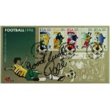 Pele (Brazilian Footballer) attractive 1996 African Cup of Nations hand signed cover (1)