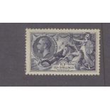 GB 1919 10s dull grey-blue stamp, SG.417 mint toned.