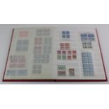 Canada unusual range of early QE2 definitives in UM corner blocks with printers address and plate