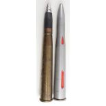 Shell cases with heads 40 mm MK 4 with similar drill round deactivated. (Buyer collects)
