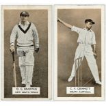 Carreras, complete sets in pages, Cricketers (series of 30) & Cricketers (series of 50, brown),