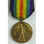Victory Medal WW1 to 14935 Pte J A Beaumont K.O.Sco.Borders. Died of Wounds 23/1/1916 with the 7th