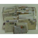 Small box of interesting mainly GVI Commercial Mail, FDC's, plus various north African inc Libya.