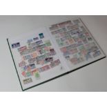 British Commonwealth stamp collection in green stamp stockbook, much better noted.