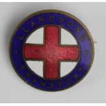 Badge - Llandudno Transport - Ambulance type badge - probably WW1 period. Maker - G.W. Forfar,