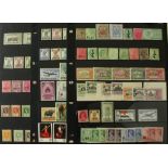 India and Indian States, plus a few Ceylon mint on hagner sheets, QV to KGVI inc High Values and