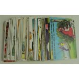 Comic, original varied selection, better artists noted (approx 73 cards)