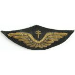 Badge a Free French WW2 era Pilots badge. GVF