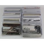 Norfolk range of postcards A to L, super lot in plastics with excellent RP's noted. Inc Post