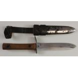German trench knife blade stamped rostfrei robi klass.