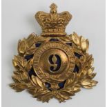 Glengarry QC badge 9th Foot (East Norfolk) (ex Bill Foster collection)