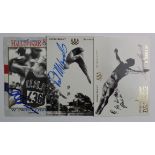 USA modern trading cards 1991 all hand signed by famous sports people inc William Parry O'Brien,