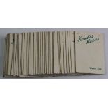 Kensitas Flowers, 2nd series L size, complete set in original packets, silks bright, packets are