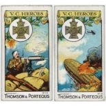 Thompson & Porteous, complete set, V.C.Heroes (firms name at bottom), in large pages, mainly G - VG,