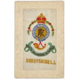 Silk, Shropshire Light Infantry   (1)