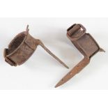German WW2 booby trip clamps for securing stick grenades trip flares to trees, fences etc, vendor