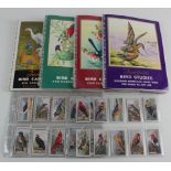 Tuckfields Tea (Australia), Bird Card Studies complete set in 4x albums (stuck down). Plus Ogdens,
