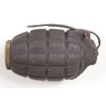 WW1 Mills no. 5 MKI hand grenade with 1915 dated base plug in good condition.