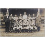 Ipswich Football - Season 1922/23 RP of 'Ipswich Lads 1st XI'. Possibly related to Ipswich Town