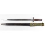 Bayonet: Regimentally marked P07 bayonet to the 6th Battalion Rifle Brigade (6.R.B.). Clean blade