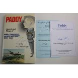 Book - 'Paddy' The Life and Times of Wing Commander Patrick Barthropp DFC AFC. With special