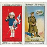 Thompson & Porteous, complete set, European War Series, in large page, VG or better cat value £360