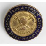 Badge - Women's Farm & Garden Association - WW2 period.