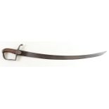 Sword unusually heavy curved 1796 pattern Cavalry troopers sword.