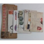 India, Burma, Malaya, Pakistan - small collection of various covers 1930's to 1970's, inc FDC's (