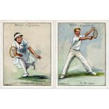 Will's, Lawn Tennis, complete set in pages, G - VG cat value £250